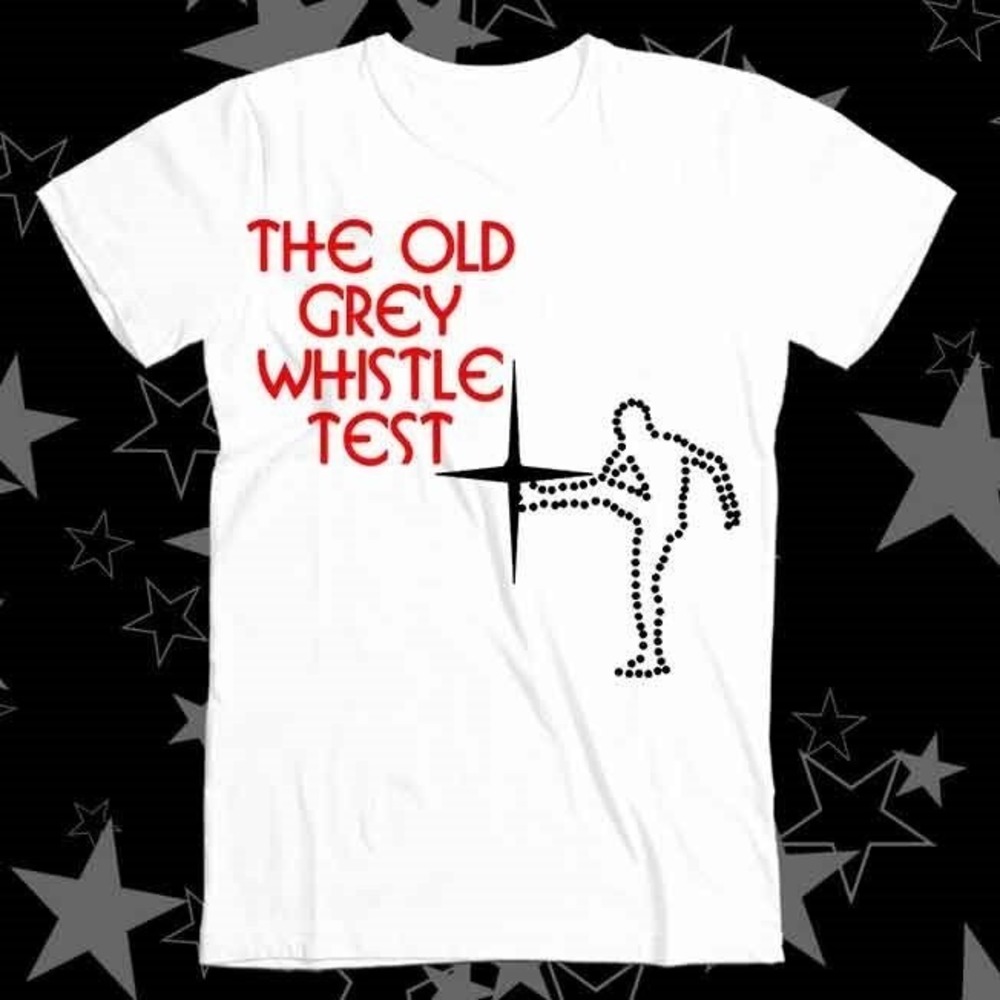 The Old Grey Whistle Test Music TV Programme Show Vinyl LP T Shirt